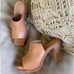 WAL & PAI Denker Camel Calf Sandals in Tan